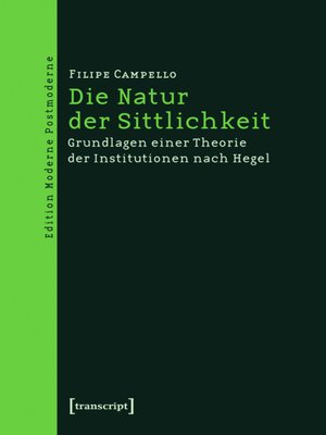 cover image of Die Natur der Sittlichkeit